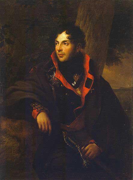 Friedrich Georg Weitsch Portrait of Nikolay Kamensky (1776-1811), Russian general, oil painting oil painting image